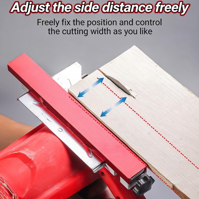 Professional Aluminum Miter Gauges For Power Chainsaws With Reverse Locking Mechanism And Two Size Available
