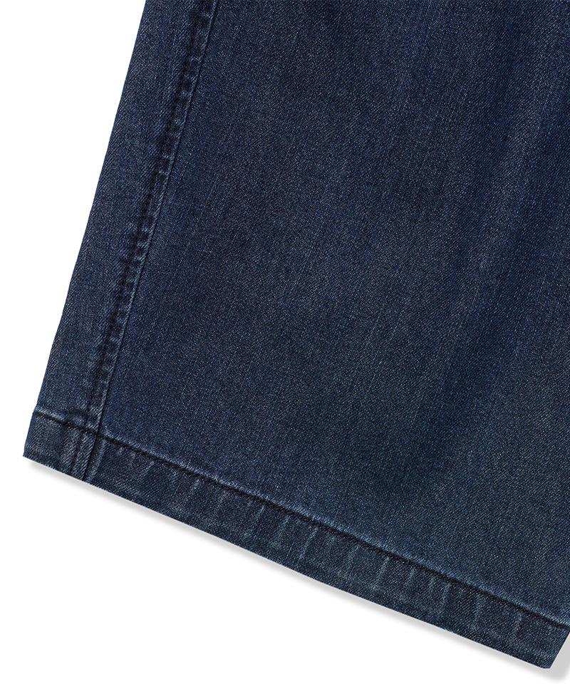 LIFEWORK L3 Single-Pleat Denim Wide Pants