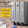Magnetic Wall-Mounted Soap and Sanitizer Dispenser for Bathrooms
