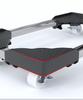 Adjustable Computer Tower Stand with Wheels and Cooling Shelf for Home Use