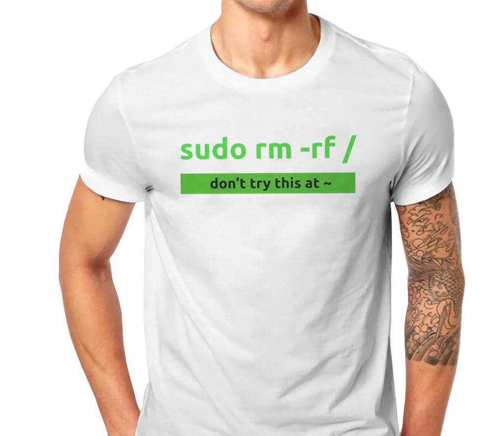 Summer Men's Programming Instruction Letter Printed Round Neck T-shirt Pure Cotton Casual Outdoor Soft Short Sleeved