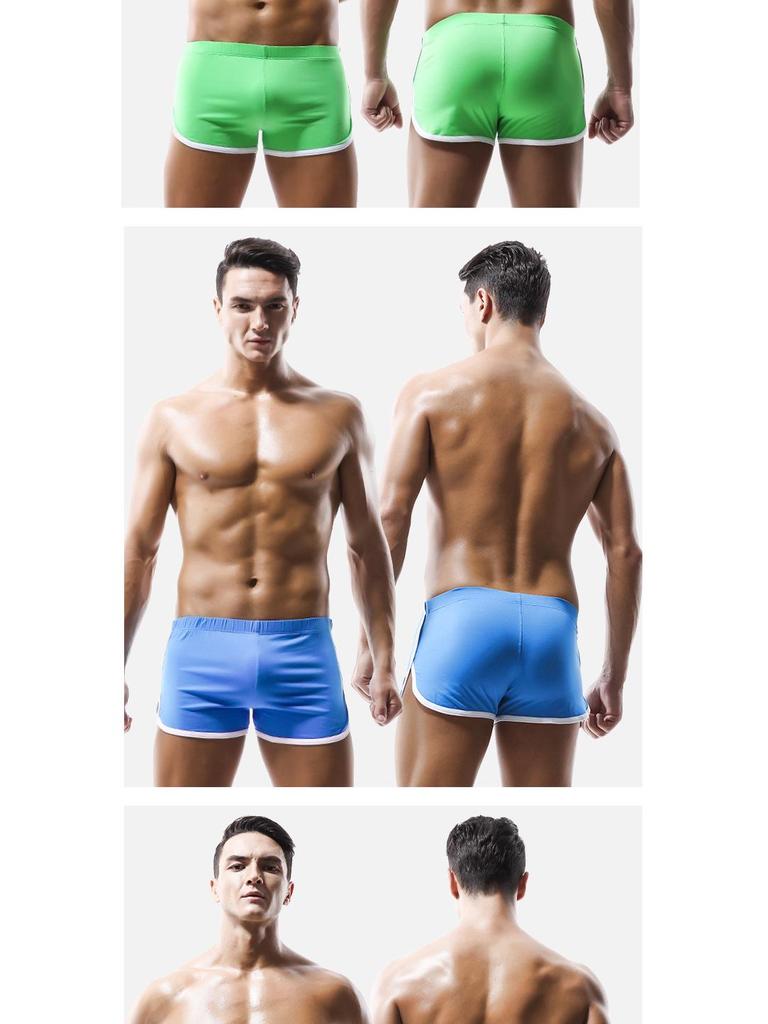 Men's Summer Cotton Arrow Boxer Shorts - Trendy Loose-Fit Sports & Homewear