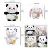 Cute Panda Plush Toy Pillow Soft Stuffed Animal Gift For Girls