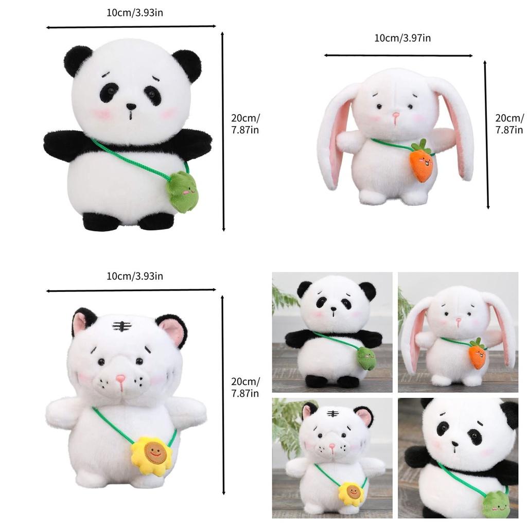 Cute Panda Plush Toy Pillow Soft Stuffed Animal Gift For Girls