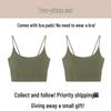 Ice Silk Strappy Tank Top with Built-in Bra, Stylish Slimming Sleeveless Design for Women, Ideal for Summer