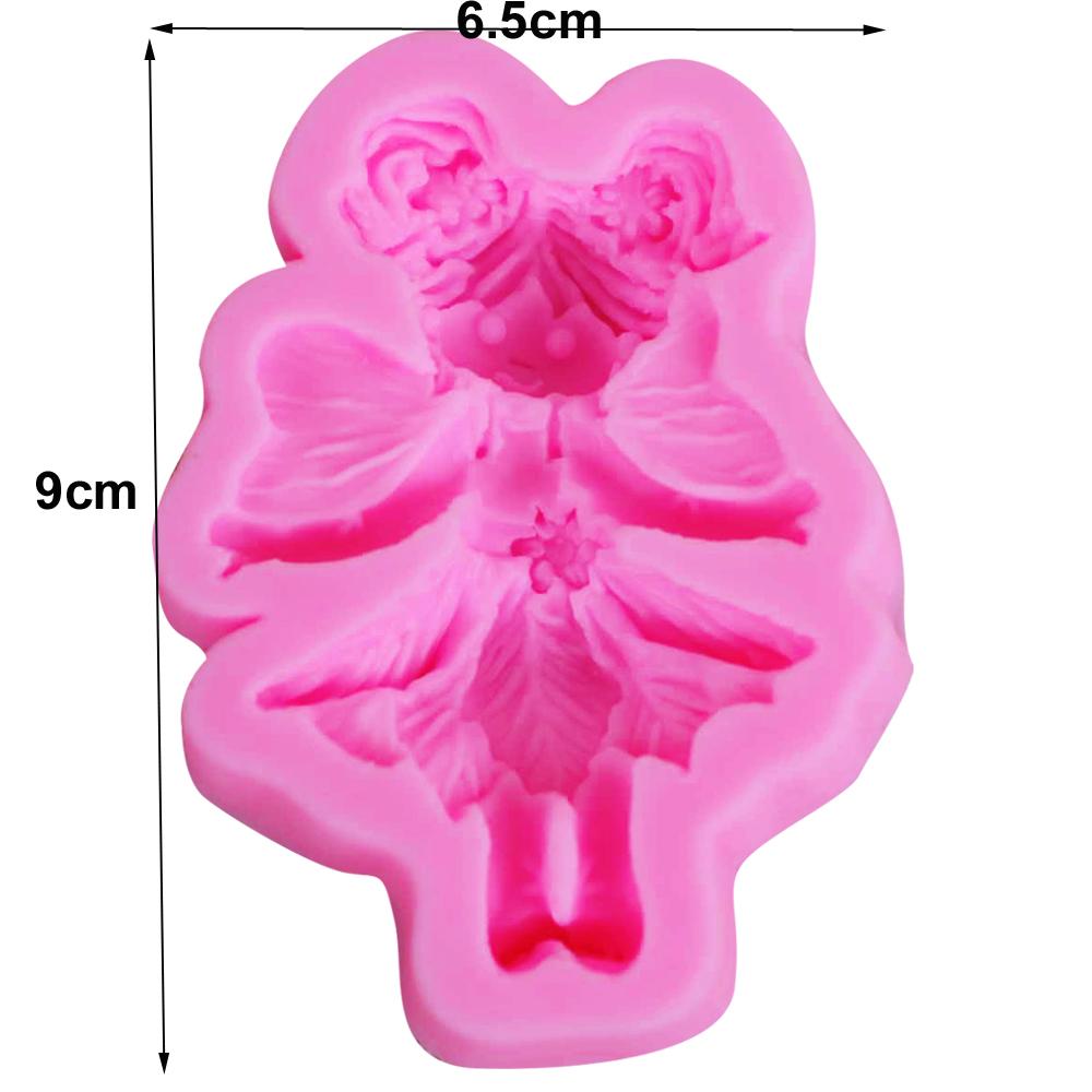 3D Eventyr Blomsterhus Sopp Snegle Kake Silikonform Fondant Sjokolade Godteri Sukker Gumpaste Dekorering Bakeverktøy C173