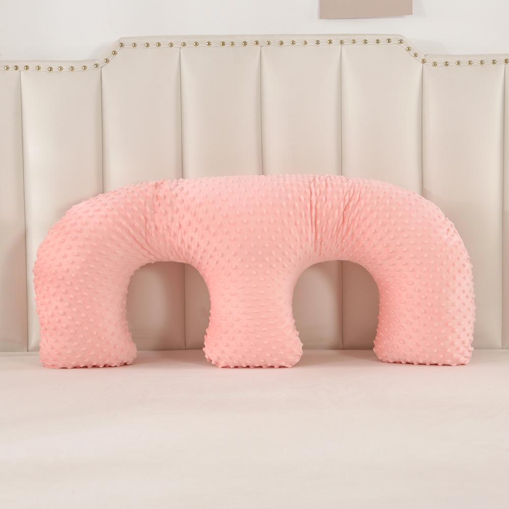 M-Shaped Twin Baby Feeding Pillow – Cradling Support, Anti-Vomiting Design for Lying Down Feeding