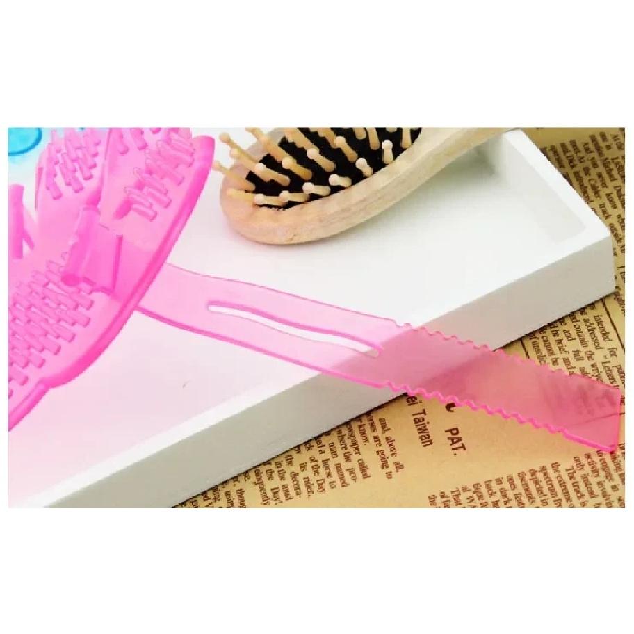 Portable Hair Cleaning Shampoo Massager Brush Scalp Comb Head Massage Pet Shower Body Silicone Cleansing Stress Relax
