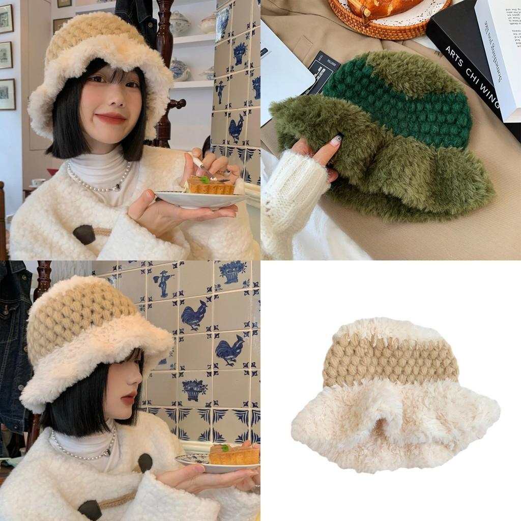 Fashionable Women's Winter Bucket Hat Large Brim Cozy And Windproof