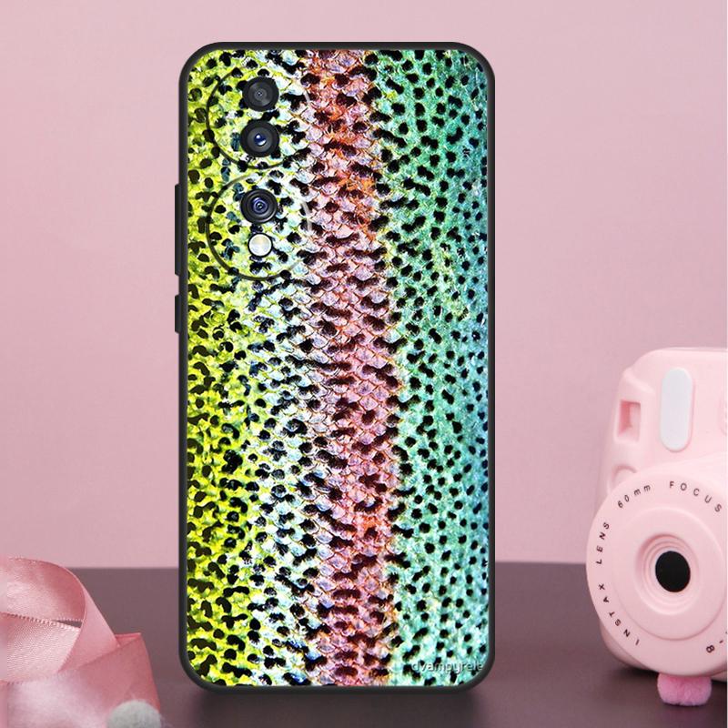 Brown Trout Fly Fishing Case For Honor 400 200 Pro 50 70 90 X9a X9b X9c X9d X8b X8c Win Magic 8 Pro 5 6 7 Lite Cover