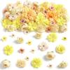 20Pcs 4cm Rose Artificial Flowers Heads Silk Fake Flower for Wedding Decoration Wreath Party Home Decor DIY Craft Gifts Ornament