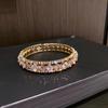 Stone Letter Bracelet Light Luxury Temperament Bracelet Fashion Versatile High-end Jewelry