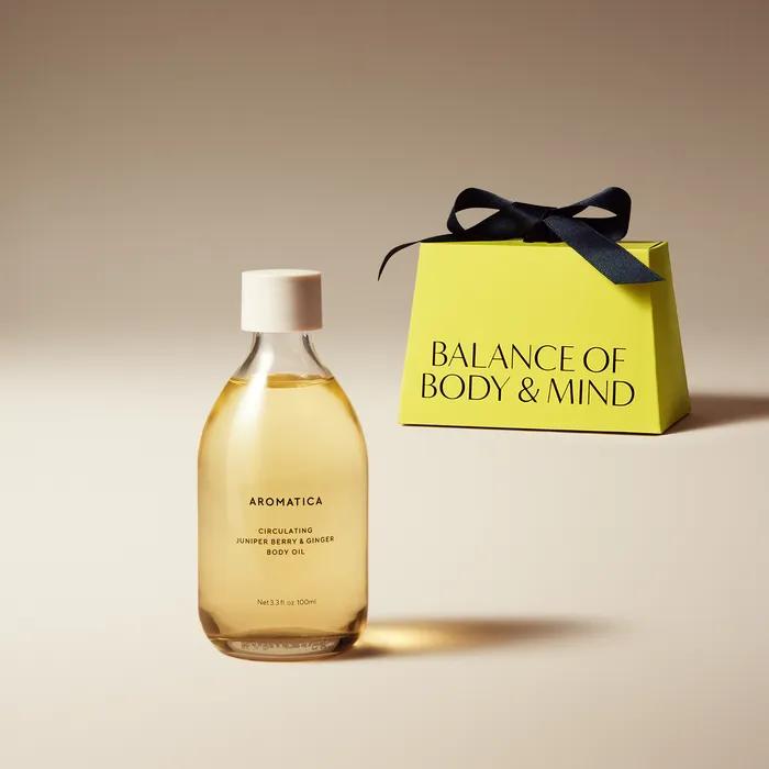 

(Уход для похудения) Циркулирующее масло для тела Можжевельник и Имбирь 100 мл