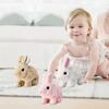Realistic Bunny Toy Electronic Toy Bunny Simulated Rabbit Doll Jumping Twitching And Shaking Ears Toys Easter Children'S Gifts