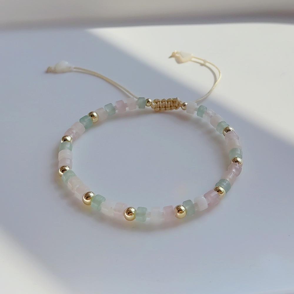 

Європейський та американський браслет з бірюзи з натурального каменю - Богемний етнічний стиль для жінок