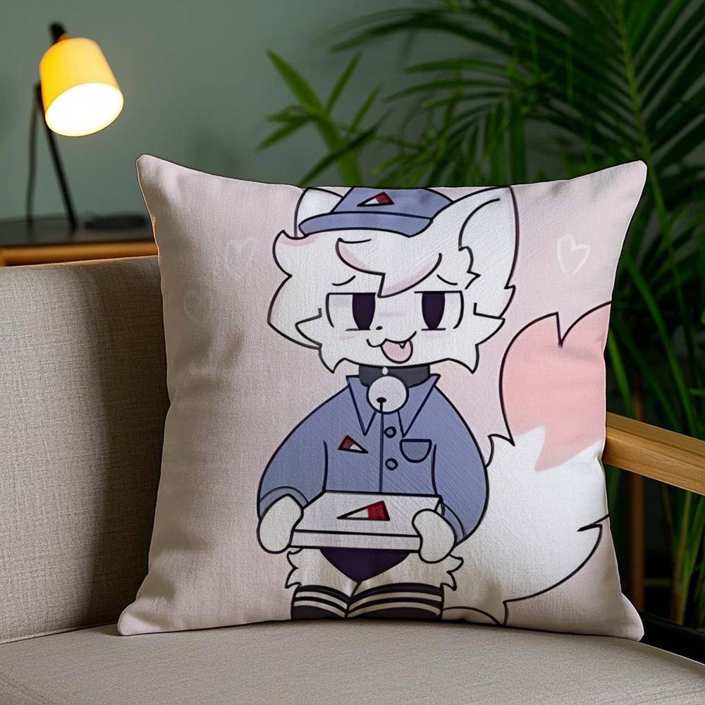 B-Boykisser Süße Katze Niedliche Kissenhülle Staubmilbenfrei Unsichtbarer Reißverschluss Sofa Bett