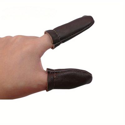 3 pares de protectores de dedos para fieltrar agujas, tejer, dedales, herramientas para manualidades, costura, costura manual.