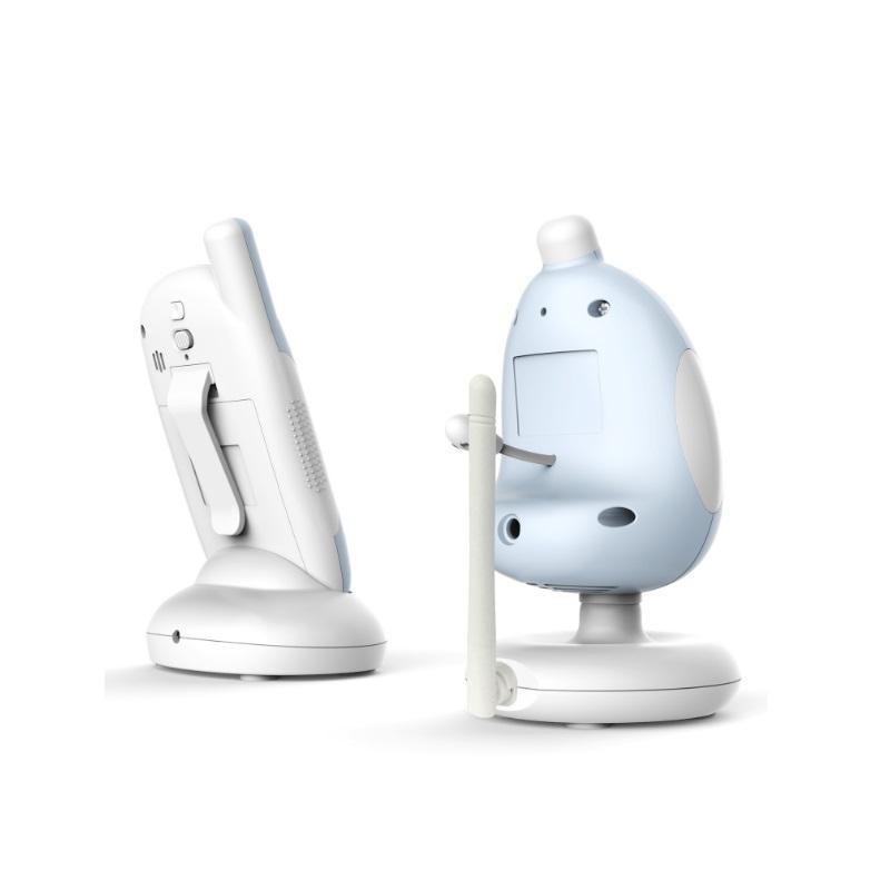 Monitoare pentru bebeluși de 2,5 inci Cânte de leagăn cu vedere de noapte IR Indicator de temperatură Tasta atingebilă InterfonAA