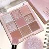 Cherry Blossom Eyeshadow Roll Palette Long Lasting Glossy Shades, Pastel Pink To Brown Ombre,Shimmering Effect, Matte Finish Shade