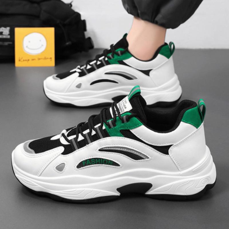 Fashion Fashion Men Sneakers Breathable Casual Running Shoes Outdoor Platform Training Shoes for Men Lace Up Sport Shoes Tenis Masculino