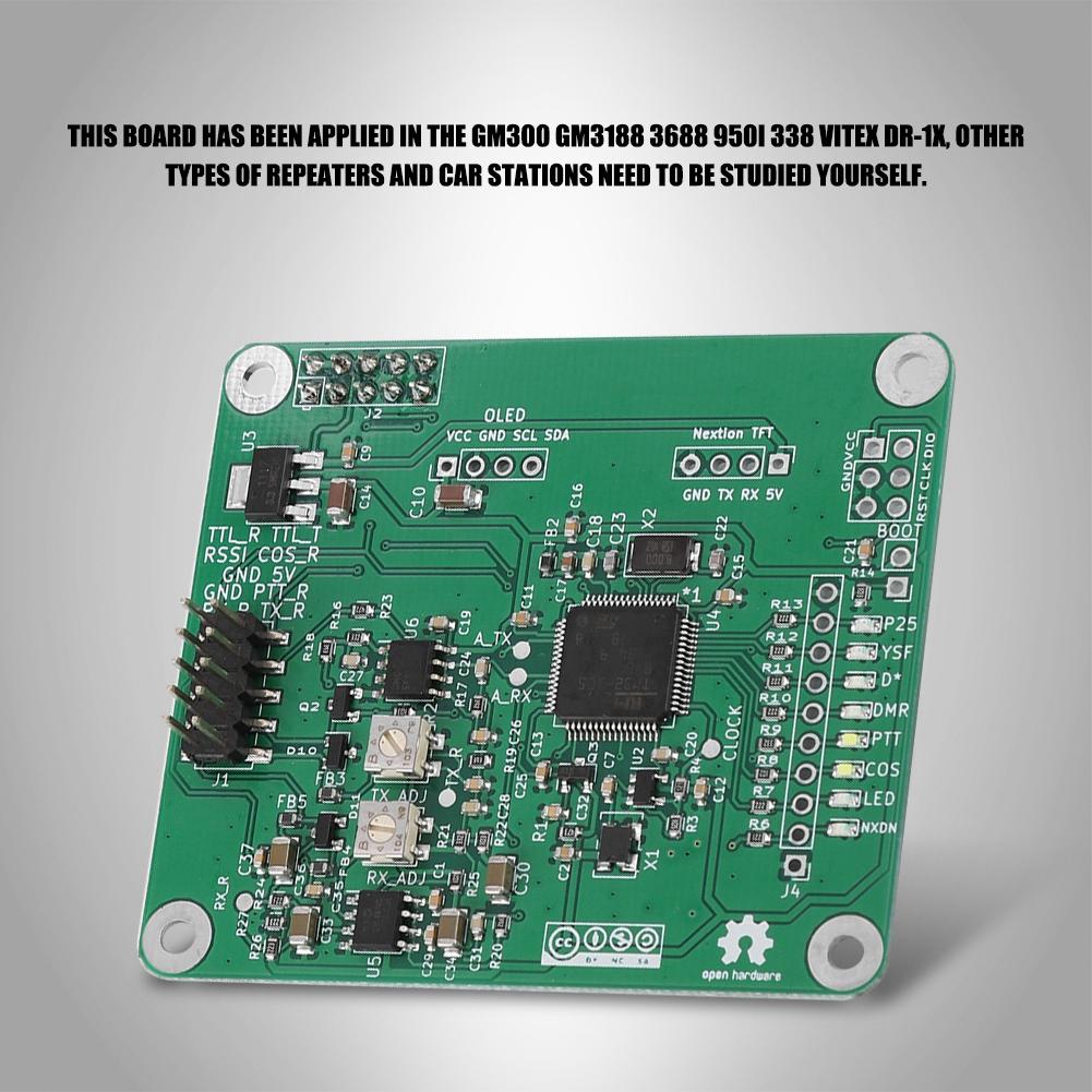 MMDVM DMR Repeater Open Source Multi Mode Digital Voice Modem Relay Board for Raspberry Pi
