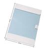 1Pcs A4 Pu Leather Clipboard With Magnetic Closure Wear Resistant Surface Perfect For Students Study Office Daily Note Taking