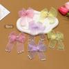 6 Colorful Fashionable Bow Hair Clips, Sweet and Stylish Hair Accessories Suitable for Daily Use