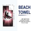 Atlanta Falcons Logo Print Beach Towel, Large Soft Quick Dry Towel for Beach Camping Swimming