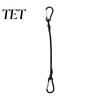 Travel Accessory for Secure Luggage Bungee Cord with Metal Hooks, Elastic Rope Durable Versatile Straps Garage Strap, Flexible Fastening Strap Camping