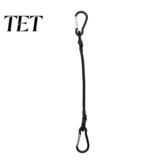 Travel Accessory for Secure Luggage Bungee Cord with Metal Hooks, Elastic Rope Durable Versatile Straps Garage Strap, Flexible Fastening Strap Camping