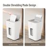 Deli GA805 100-Sheet Auto-Feed P-4 Cross-Cut Paper Shredder CN Plug (adapter Included)