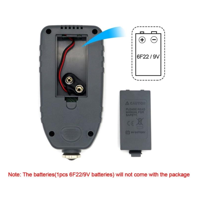 Car Digital Painting Detector Meter Mini LCD Coating Thickness Gauge Automotive Digital Calibration Measuring Instrument
