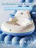 Winter Anti-Rollover Inflatable Ski Snow Ring for Kids – Portable Sliding Toy