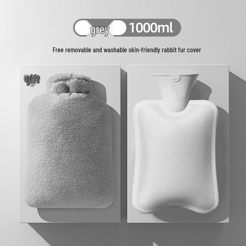 Plüsch-Wärmflasche - Handwärmer & Bauchkompresse, Verdickt und explosionsgeschützt