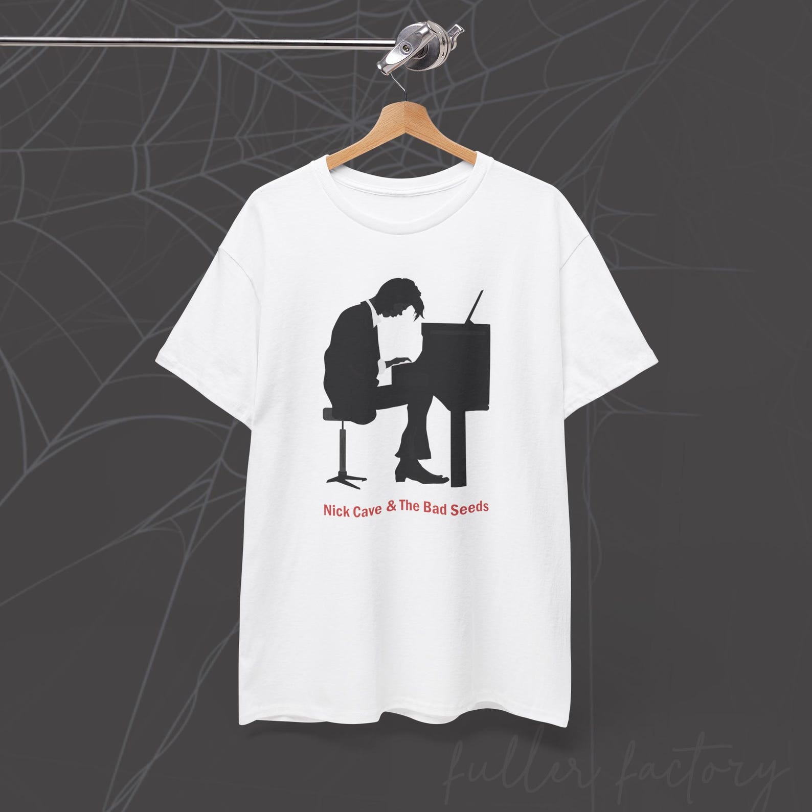 Vintage Nick Cave T-Shirt, Minimalist Exclusive Nick Cave and The Bad Seeds T-Shirt, Retro Nick Cave Shirt XL