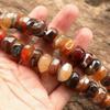 Handmade Natural Agate Faceted Octagonal Beads Necklace - Fashion Jewelry Accessory