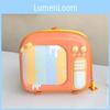 Cute Cartoon Tv Exterior Design Children Hard Shell Backpack For Preschool