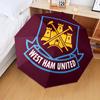 1PC West Ham United Pattern Printed Umbrella Folding umbrella, automatic umbrella 8-Frame for Travel, camping Fan gifts Christmas Gifts