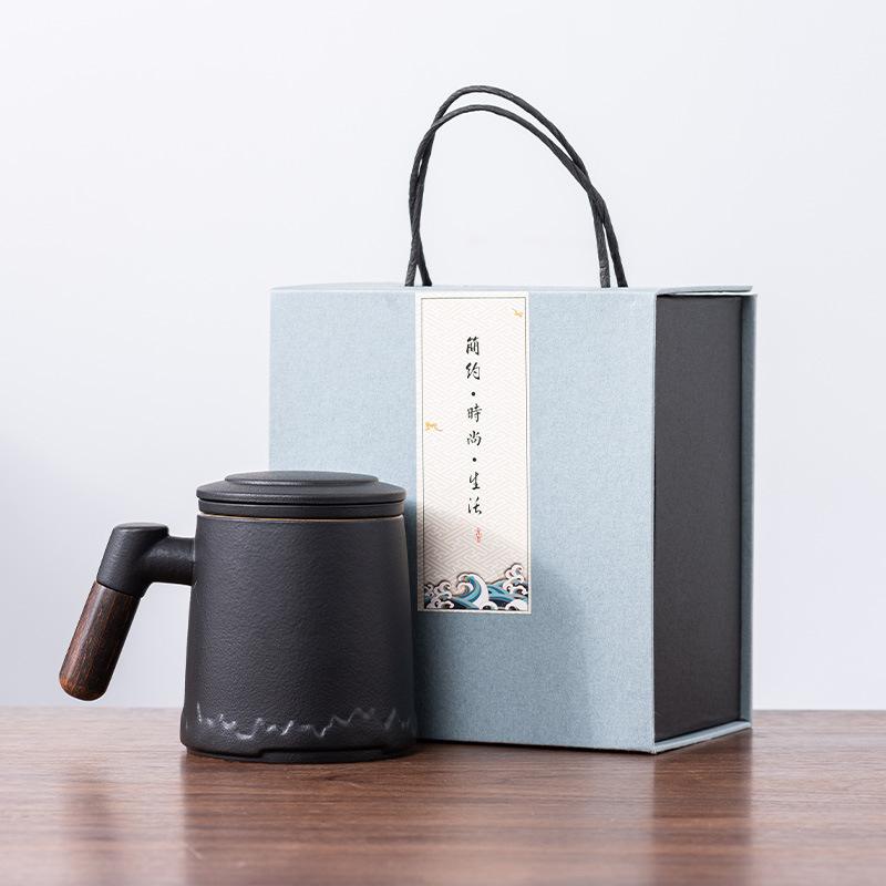 

Tea separation cup teacup ceramic cup high value tea cup office mug with lid festival gift