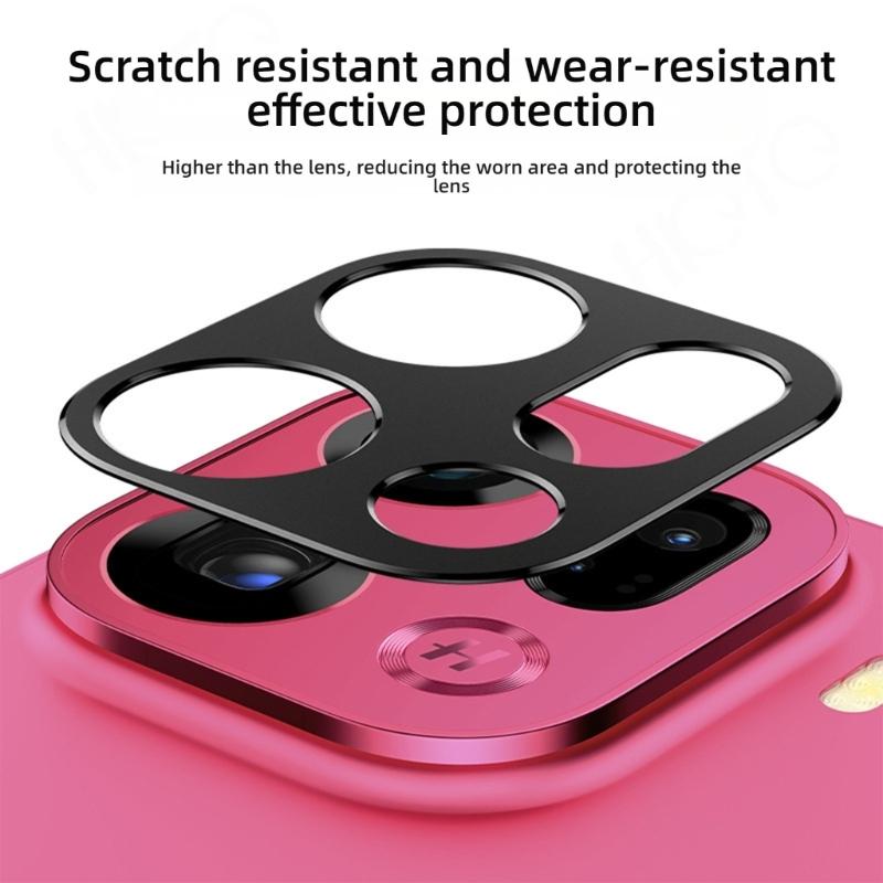 Strong Aluminum Phone Lens Cover Frosted Texture Not Fingerprints Coating Easy Carry Defense for Phone FindX9 Use
