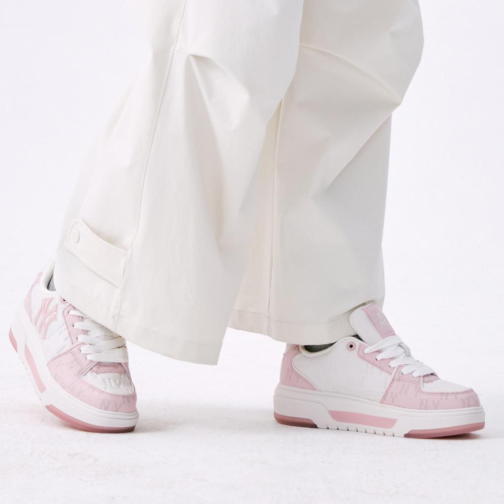 MLB Scarpe da Skateboard Basse Robuste Resistenti all'Usura e Leggere Unisex Rosa 3ASXM075N