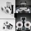 Runners Wheel Shower door Hardware Home Silver Slide roller Spare Supplies Top Upper/lower Accessories Bathroom