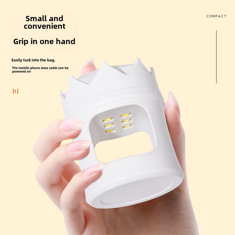 Tragbare Mini-Nagelhärtelampe - Schnelltrocknende Handheld-Therapielampe