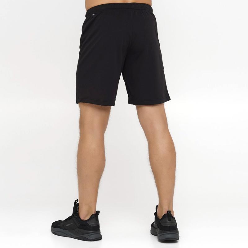 Puma Logo Print Football Training Shorts Men Bottoms Black 657538-03