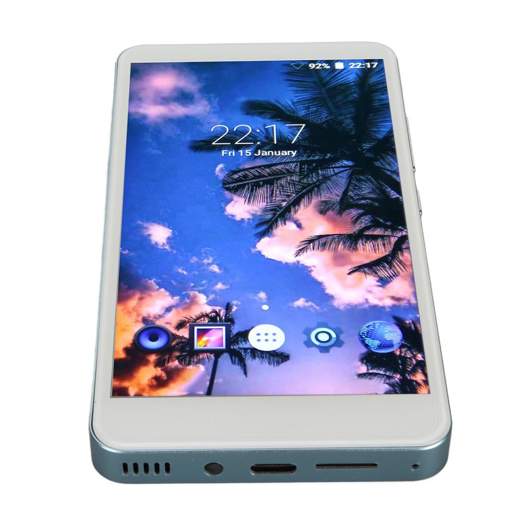 For   Portable MP4 Player 5.0 Inch Full Touch HD Screen Noise Reduction Support Photo FM Radio Music Player with   and WiFi