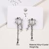 Sweet Cool Wind Love Tassel Star Earrings Women Design Senior Sense of Fashion Personality Earring Party Jewelry Gifts 2024 New