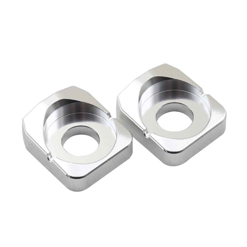 Motorrad Kettenspanner Hinterachsenblöcke Radachsen Naben Distanzstück Für Dirtbike Hinterrad Einstellmechanismus