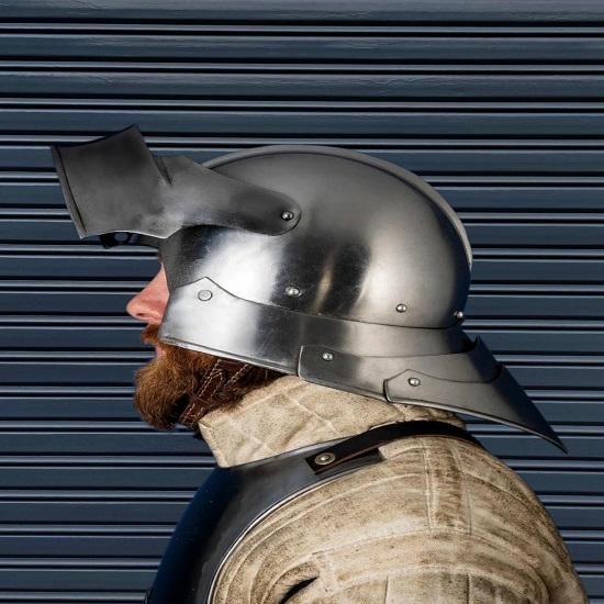 Sallet Helmet of Archduke Sigismund  German Medieval Armor15th Century Knight Helmet  LARP SCA Reenactment with Visor