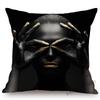 Fashion African Black Woman Girl Luxury Elegant Home Decorative Sofa Pillow Case Beauty Salon Decoration African Cushion Cover