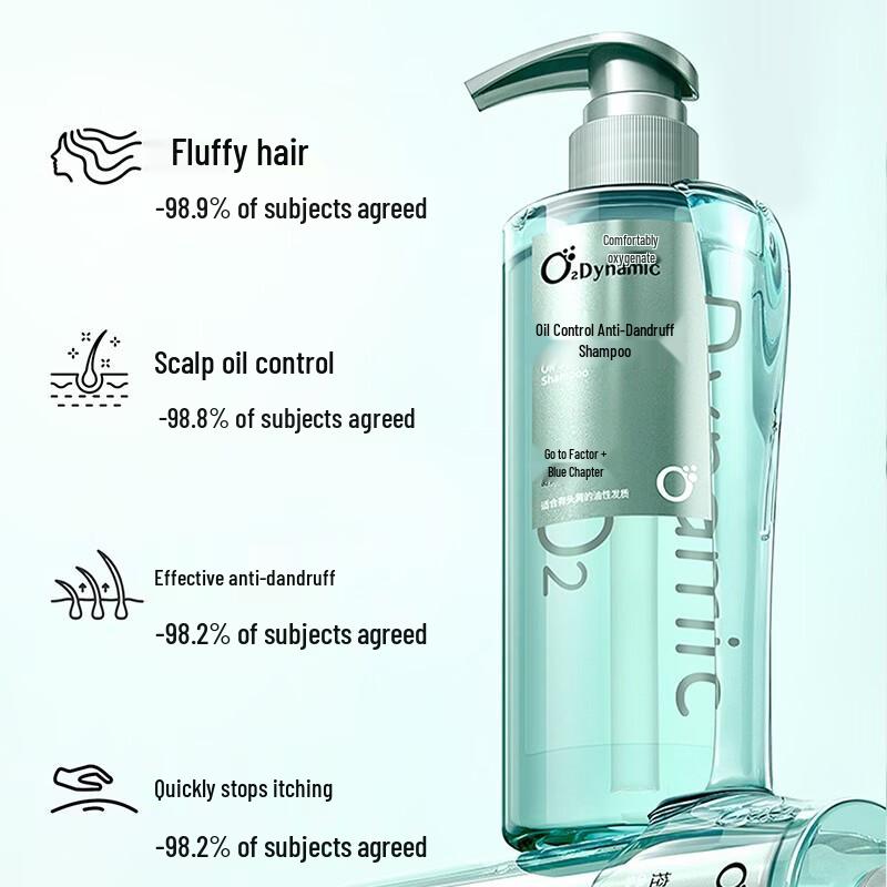 SLEK Oxygen Active Dynamic Oil Control Anti-Dandruff Shampoo